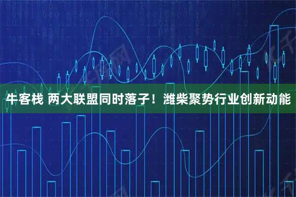 牛客栈 两大联盟同时落子！潍柴聚势行业创新动能